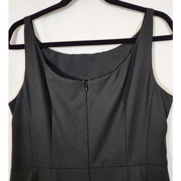 Vintage Nanette Lepore Size 12 $398 Black Gathered Mini‎ Dress Designer LBD - Picture 9 of 12